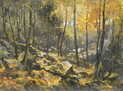 Felsenmeer, 1912 (oil on canvas)