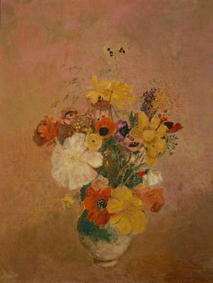 Bouquet of Flowers (oil on canvas)