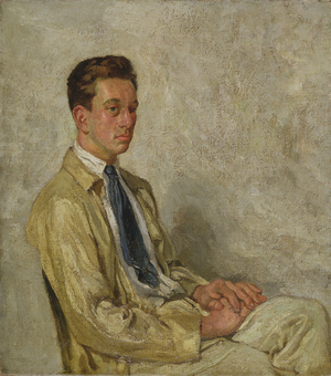 Portrait of Rollo Peters III, c.1915 (oil on canvas)