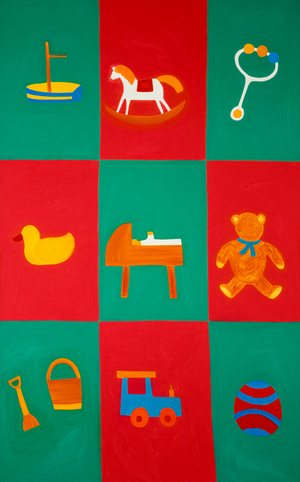 The Nursery, 2001 (oil on linen)