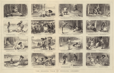 The Doleful Tale of Muggama Chuddee (engraving)
