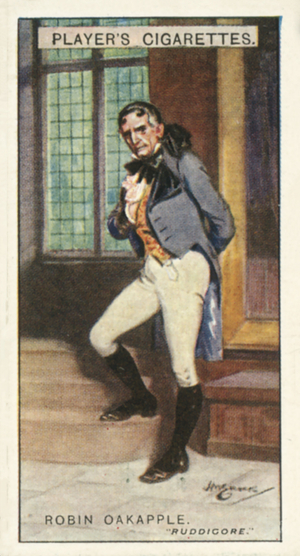 Gilbert and Sullivan, Robin Oakapple, Ruddigore (colour litho)