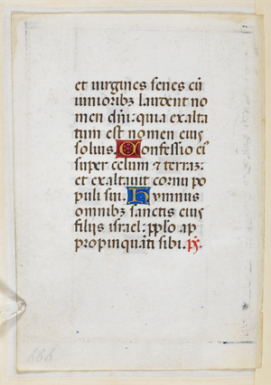 Book of Hours, Use of Rome (the 'Sforza Hours'), Add MS 34294, f.333v, c.1490-1521 (vellum)