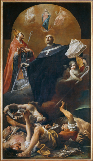 L' Immaculee Conception avec les saints Anselme et Martin - The Immaculate Conception with saints Anselm and Martin ...