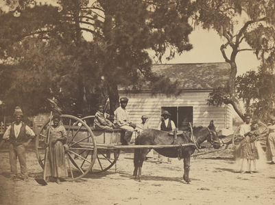 James Hopkinson's Plantation, Edisto Island, South Carolina,1862 (photo)