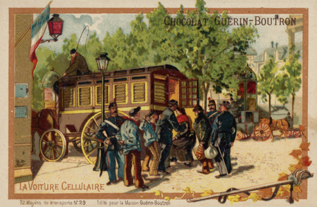 Prison van (chromolitho)