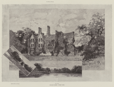 English Homes, Stoke Park (engraving)