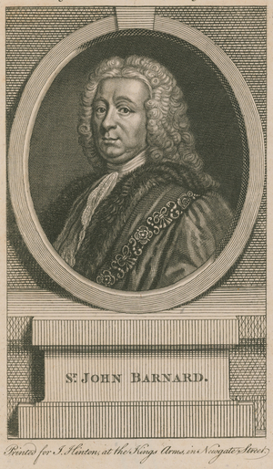 Sir John Barnard, Lord Mayor of London (engraving)