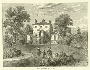 West Coombe, in 1794 (engraving)