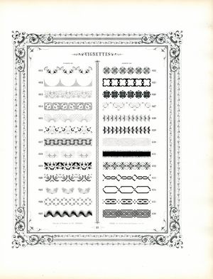 Decorative Borders and Ornamental Patterns (print)