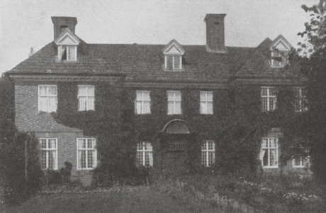 Stone Hall, Balcombe (b/w photo)