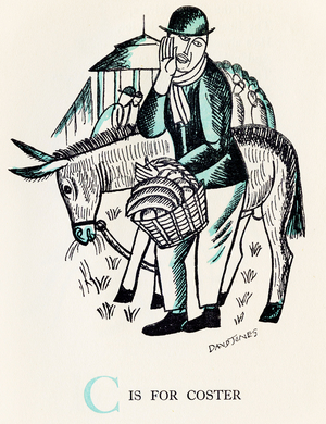 C is for Coster, 1924 (print)