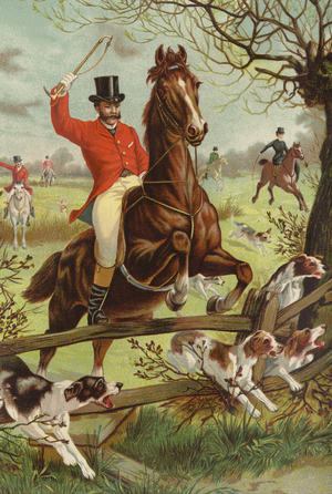 Tally-ho! (chromolitho)