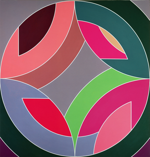 Flin Flon IV, 1970 (acrylic on canvas)