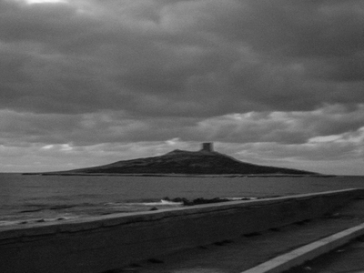 Isola delle Femmine, Palermo, February 2009 (b/w photo)