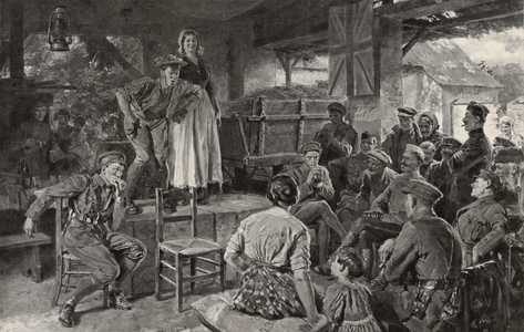 "Somewhere in France" (litho)