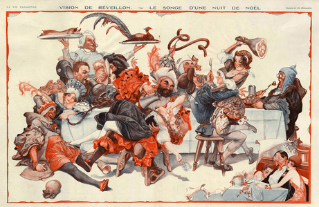 La Vie Parisienne, Magazine Plate, France, 1920s (print)