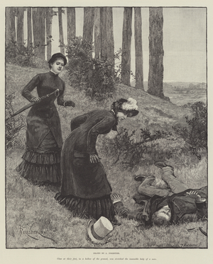 Blind Love, by Wilkie Collins (engraving)