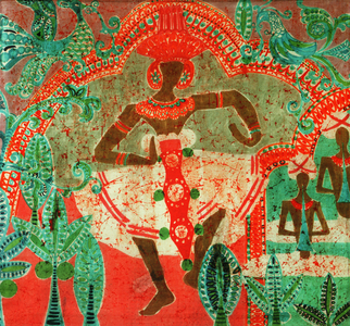 Dancer, 1975 (batik)
