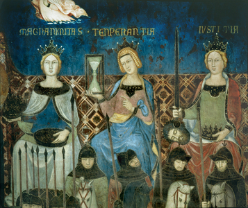The allegory of good government … (mural painting)