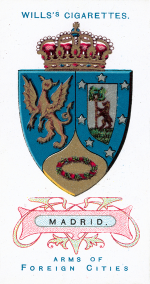 Arms of Madrid (chromolitho)