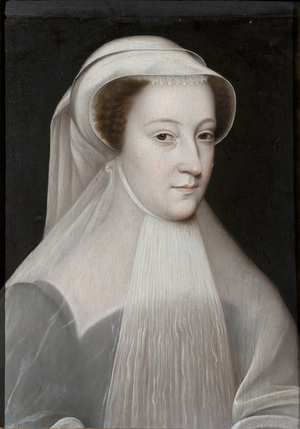Mary Stuart, 1560 (oil on panel)
