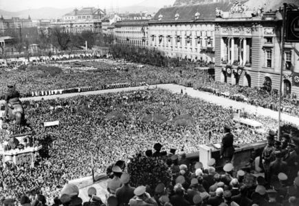 Third Reich - Anschluss of Austria 1938 (photo)