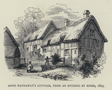 Anne Hathaway's Cottage (engraving)