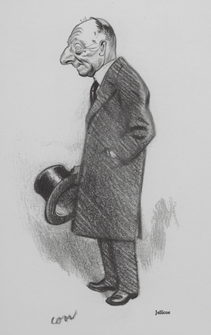 John Jellicoe, 1st Earl Jellicoe, English admiral and commander of the British fleet at the Battle of Jutland (litho)