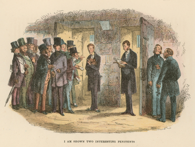 Illustration for David Copperfield (colour litho)