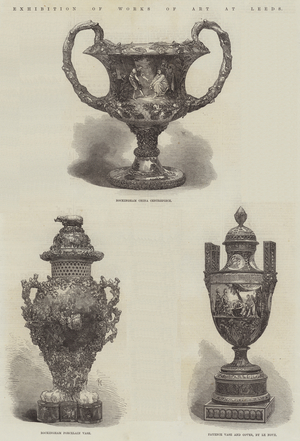 Exhibition of Works of Art at Leeds (engraving)