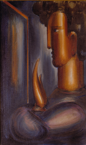 Before the Mirror, 1931 (oil on canvas)