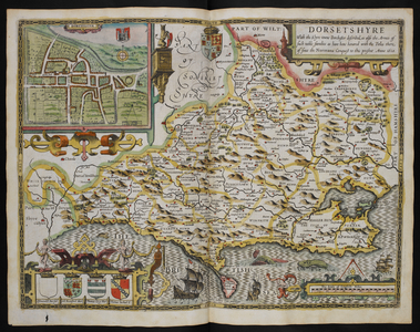Dorsetshyre with the Shyre-towne Dorchester described ... 1610.