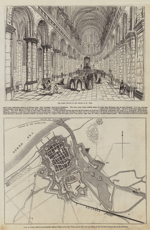 Pleasure Ports of the South Eastern Railway, Calais (engraving)