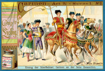 Scene from Georges Bizet's