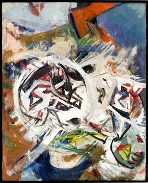 The Broken Mirror, 1982 (oil on canvas)