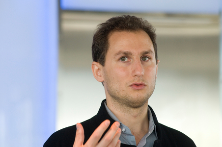 Antoine Tamestit, winner of Credit Suisse Young Artist Award at the press conference, Lucerne Festival