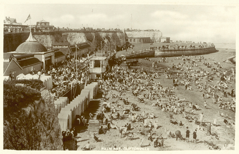 Palm Bay, Cliftonville (b/w photo)