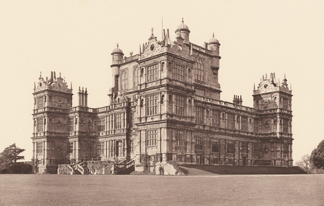 Wollaton Hall, Nottingham (b/w photo)