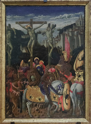 Crocifissione di Cristo, c.1445-47 (panel)