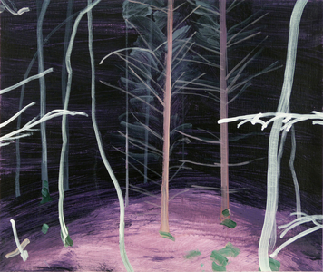 Forêt-noire 6 ,2017 (acrylic on canvas)