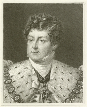 King George IV (engraving)