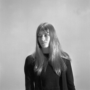 German singer and actress Katja Ebstein at a photo shoot, Hamburg 1972