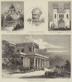 Royal Visit to India (engraving)