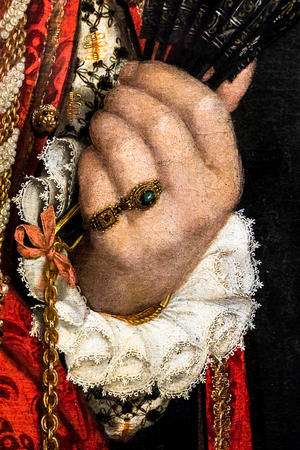 Portrait of a Young Woman, 1570 (oil on canvas)