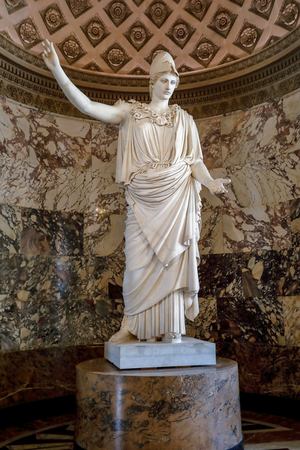 Statue of Athena known as "la Pallas de Velletri", 1st century (sculpture)