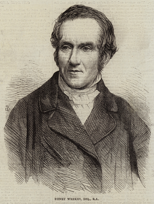 Henry Weekes, Esquire, RA (engraving)