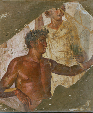 Victorious athlete, Pompeii, Italy (fresco)