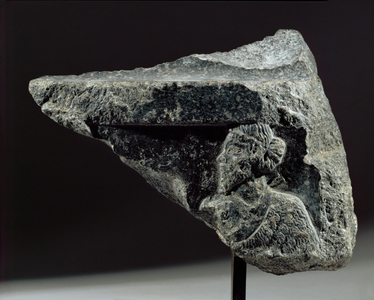 Fragment of a vase with a relief of a porter From Susa, Iran, Akkadian period ...