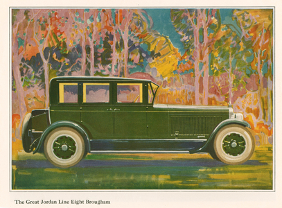 Brougham Magazine, advert, USA, 1920s